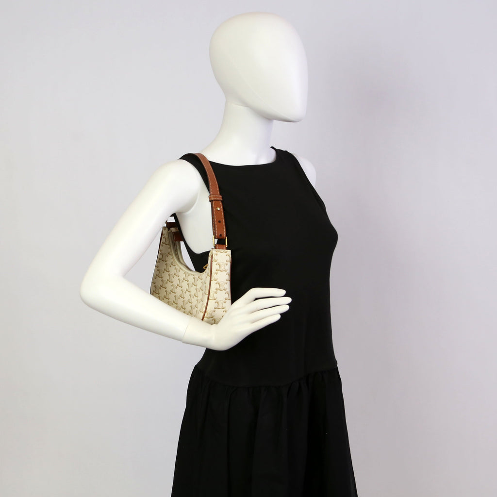 Ava Triomphe Medium Canvas/Leather