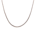 Box Chain 2.7MM 26IN Necklace Silver