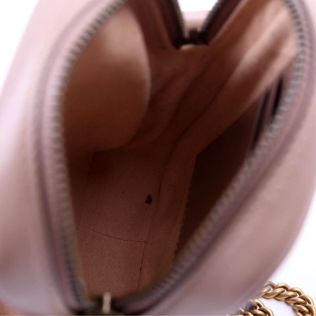 598597 GG Marmont Mini Bag Nude
