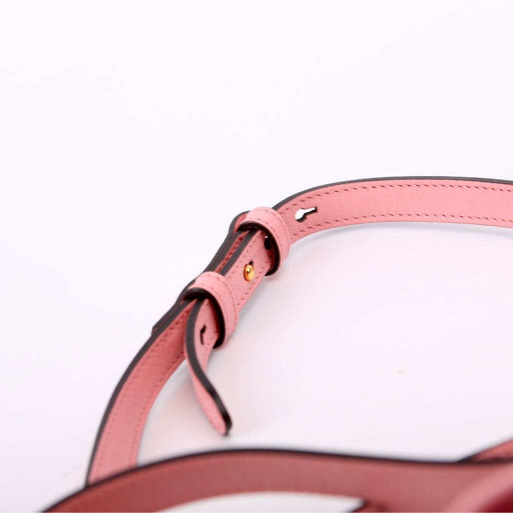 447632 Marmont Torchon Small Leather Camera Red/Pink