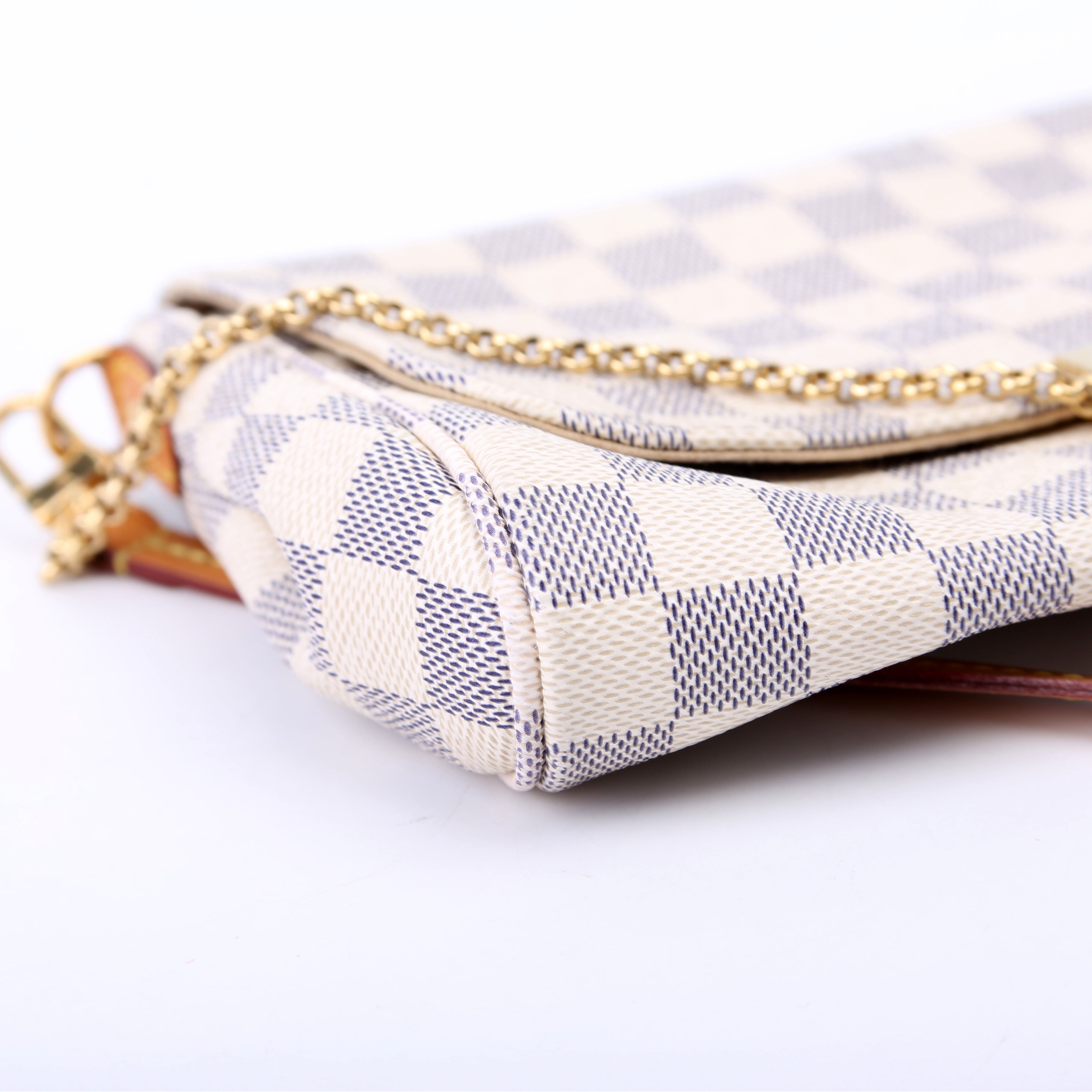 Favorite MM Damier Azur