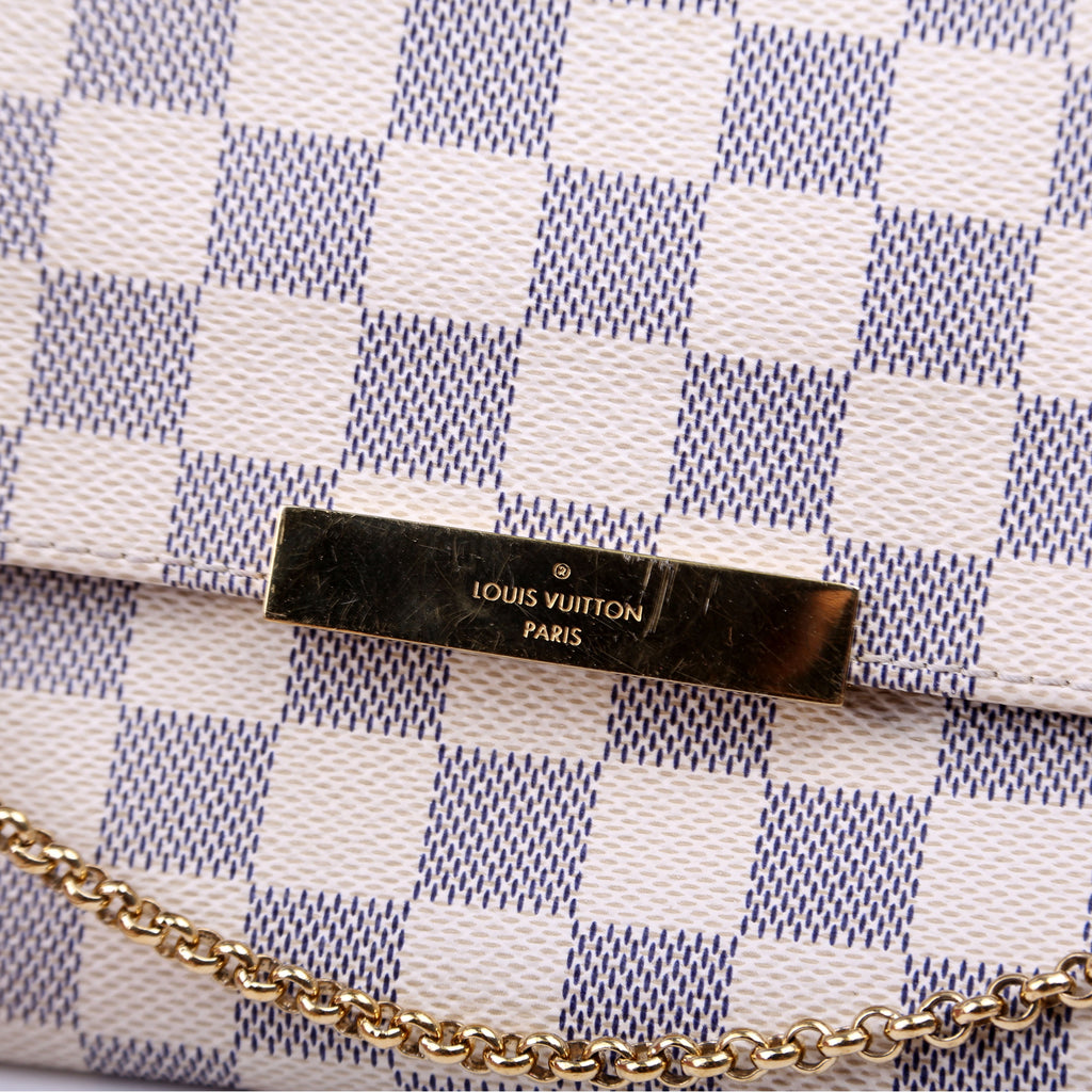 Favorite MM Damier Azur