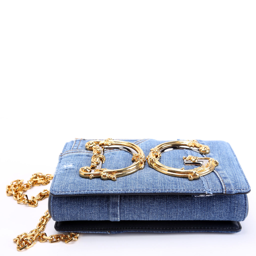 DG Girls Shoulder Bag Denim