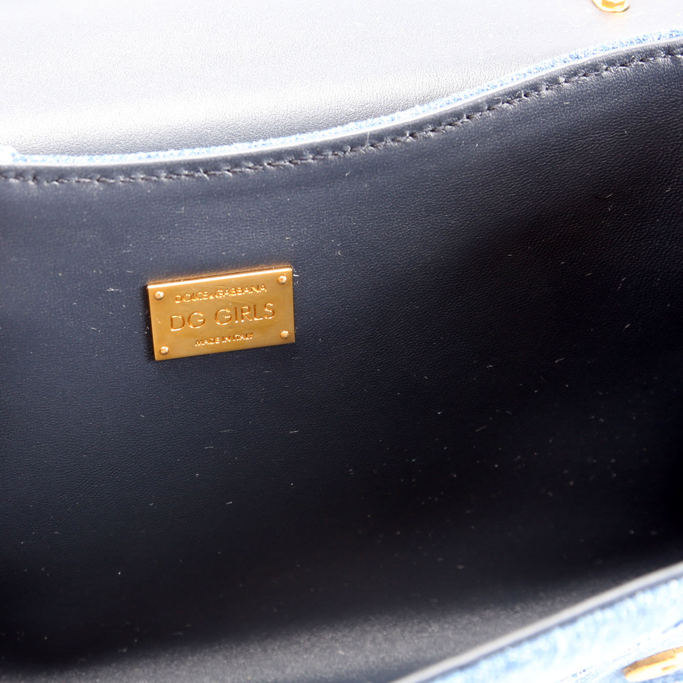 DG Girls Shoulder Bag Denim