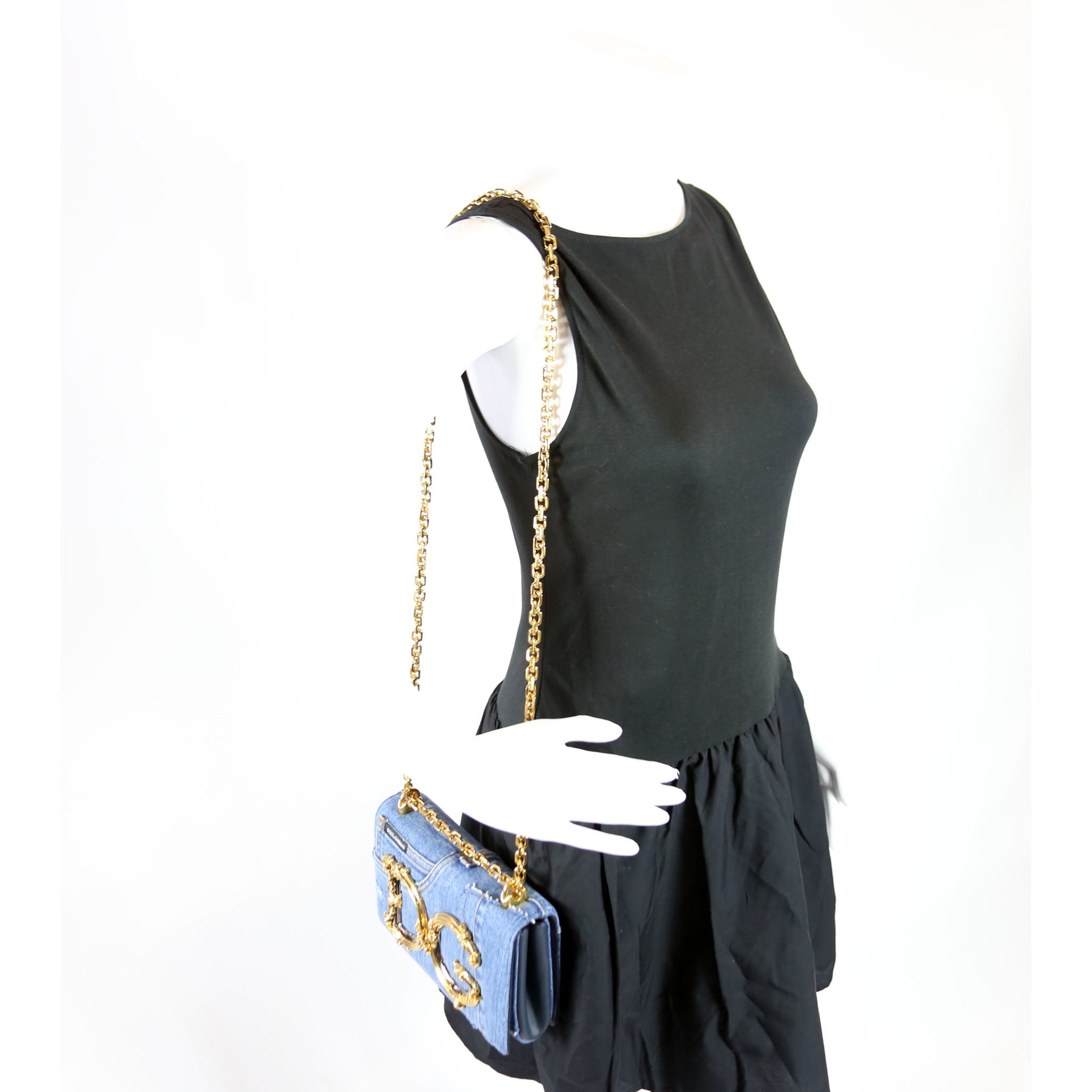 DG Girls Shoulder Bag Denim