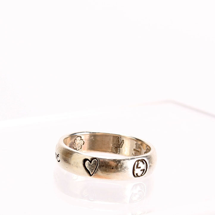 Blind For Love 5MM Band Ring Size 8 925