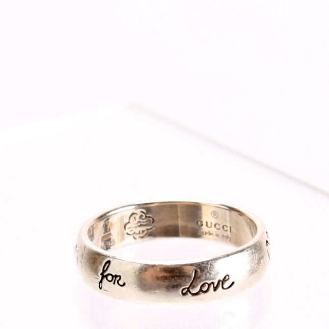 Blind For Love 5MM Band Ring Size 8 925