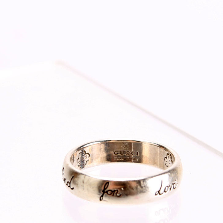 Blind For Love 5MM Band Ring Size 8 925