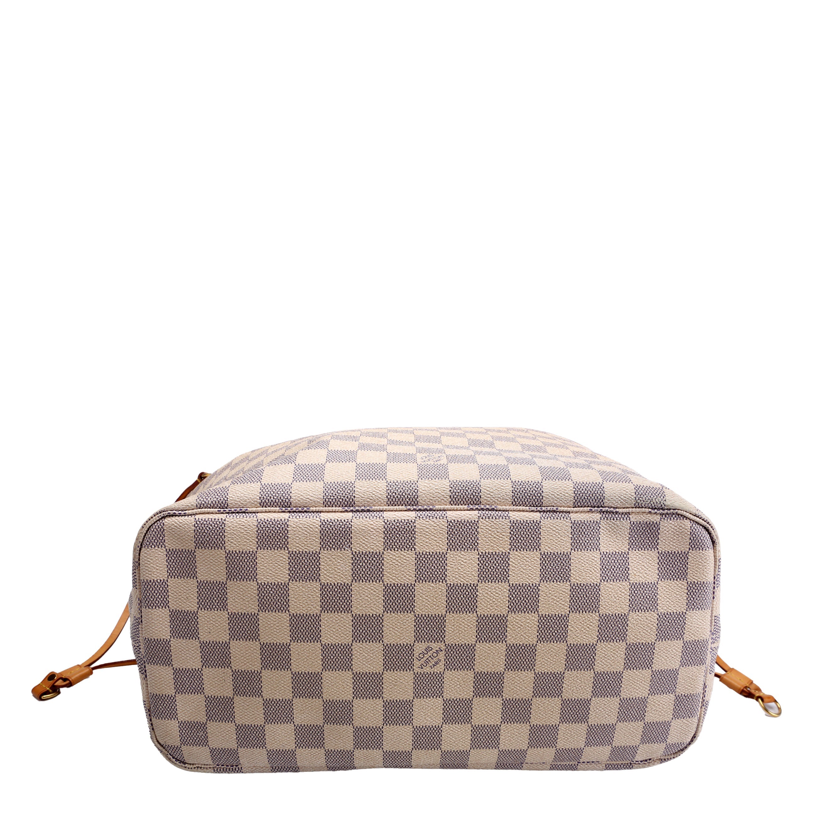 Neverfull With Wallet MM Damier Azur