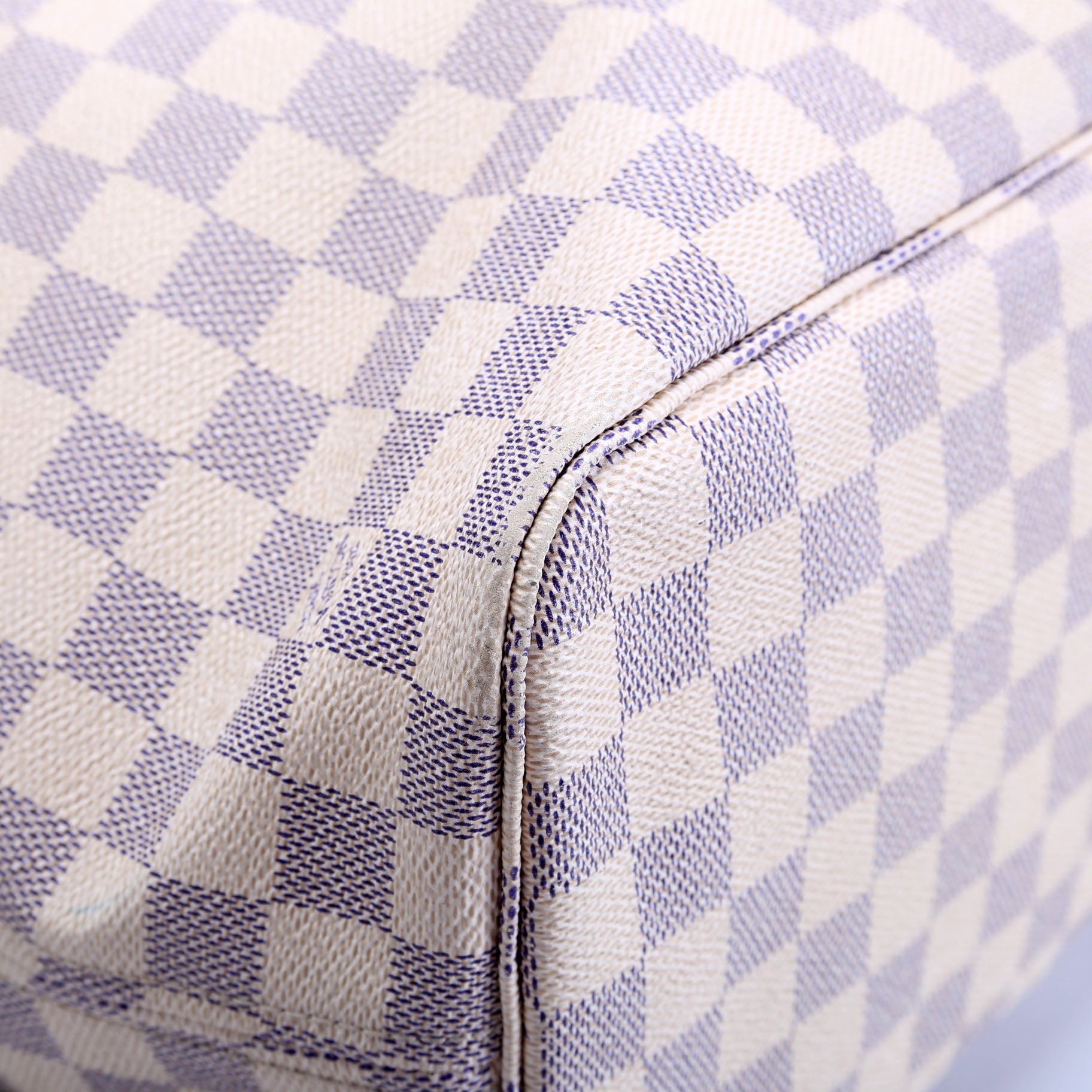 Neverfull With Wallet MM Damier Azur