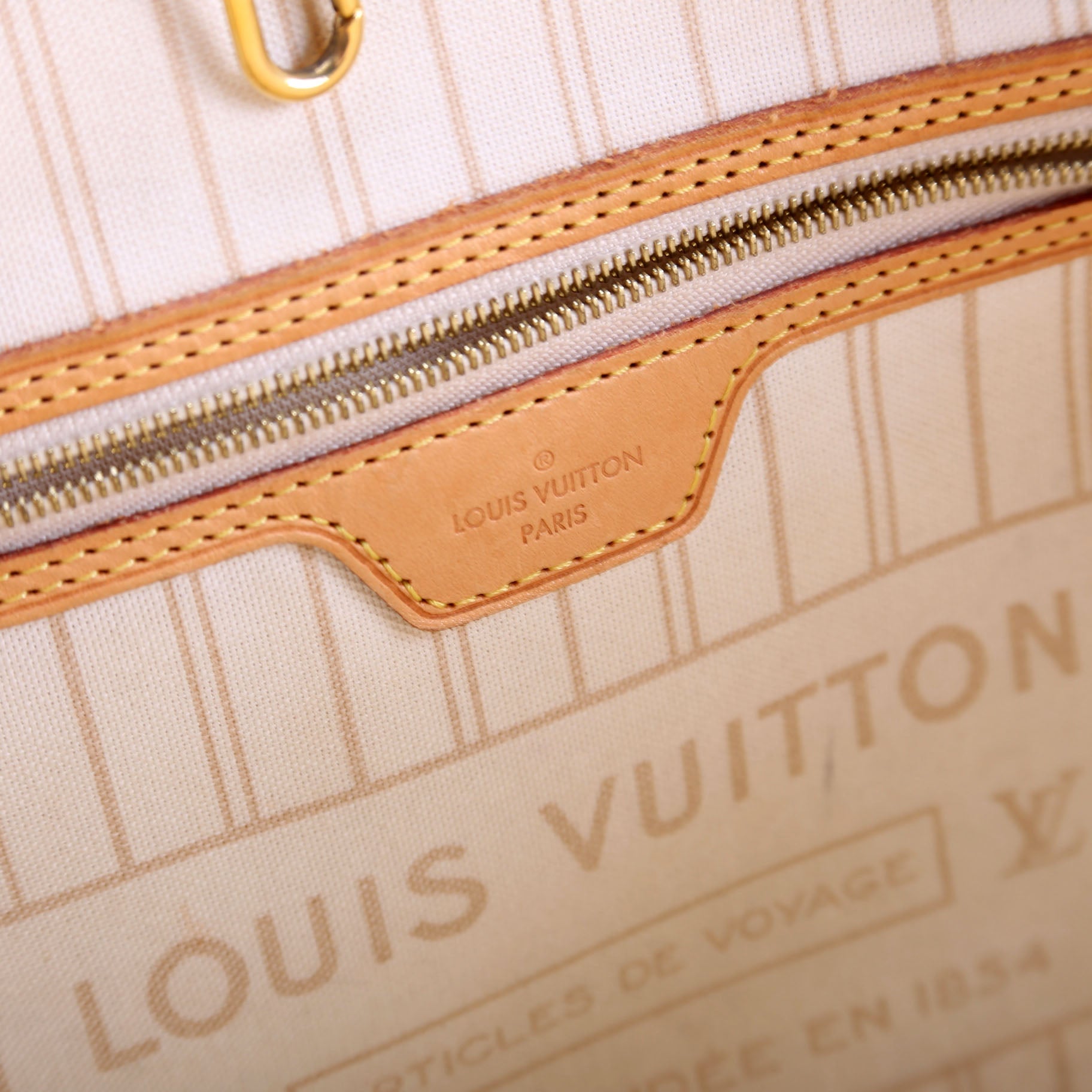 Neverfull With Wallet MM Damier Azur