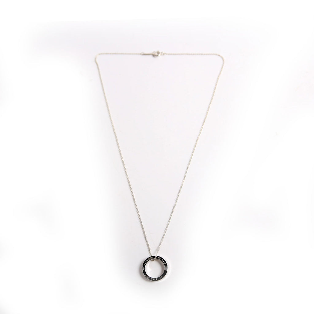 1837 Circle Pendant Necklace 925