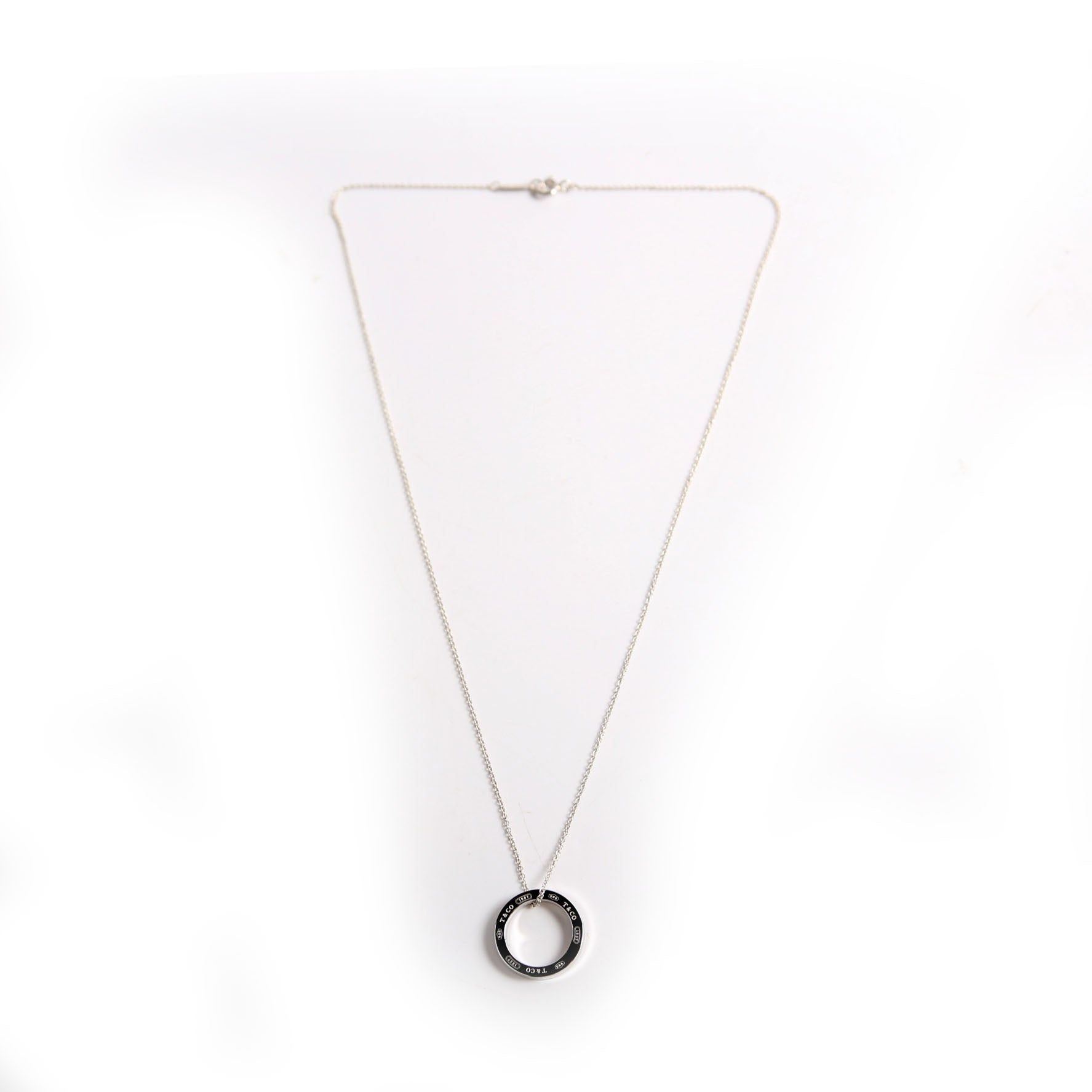 1837 Circle Pendant Necklace 925