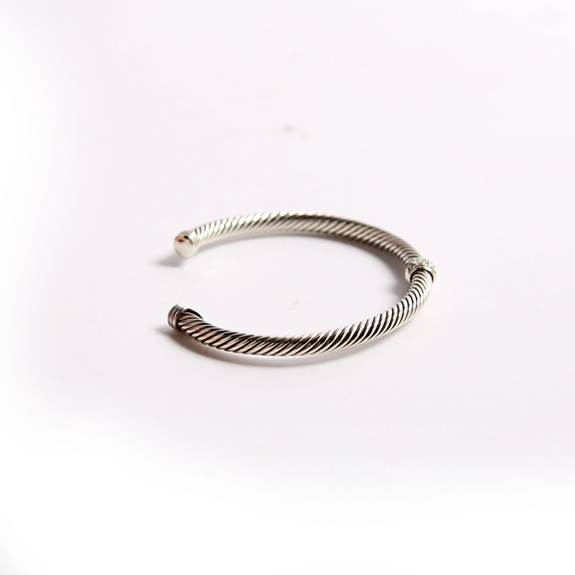 Cable 4MM Center Station Pave/925