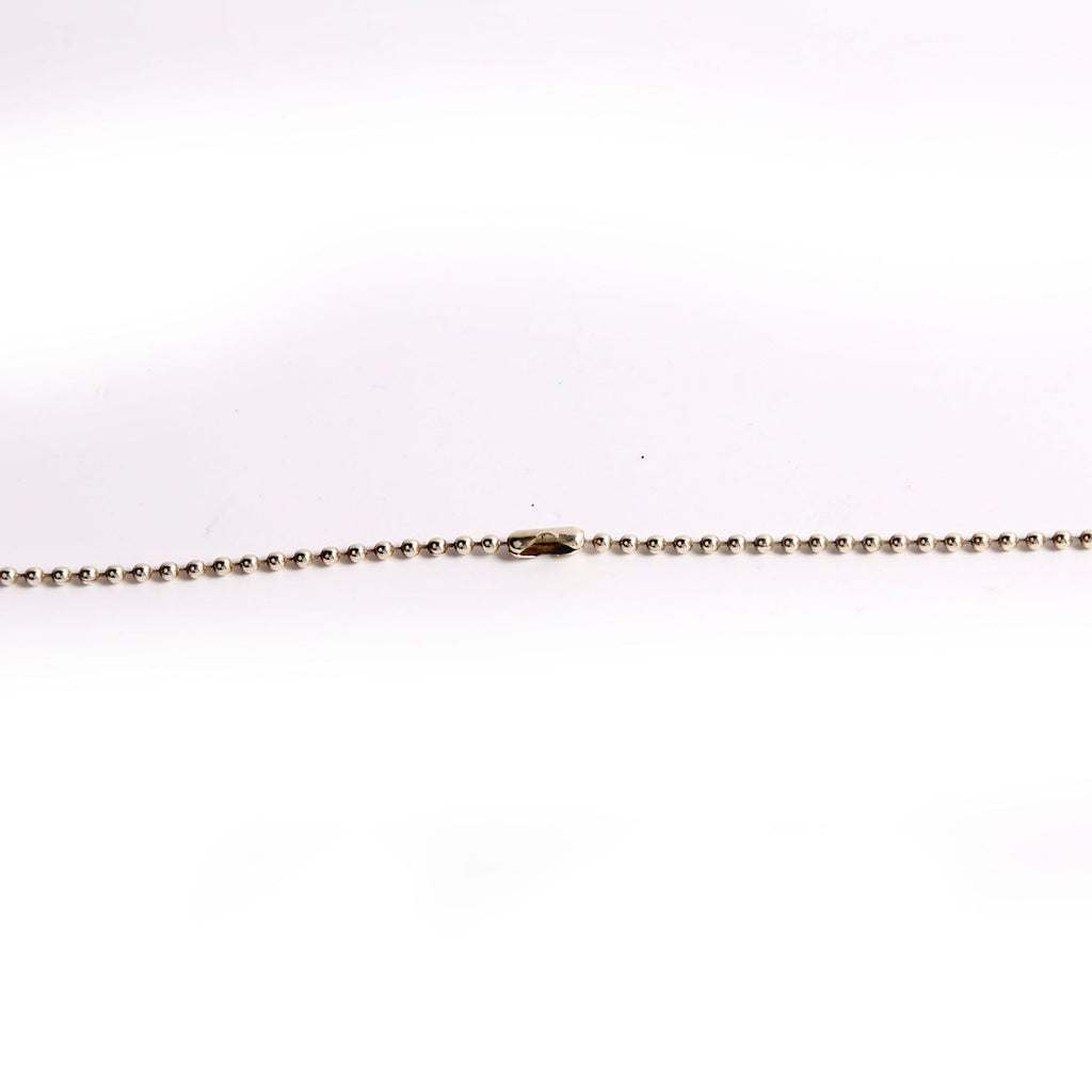 Birdcage Pendant Long Necklace Silver