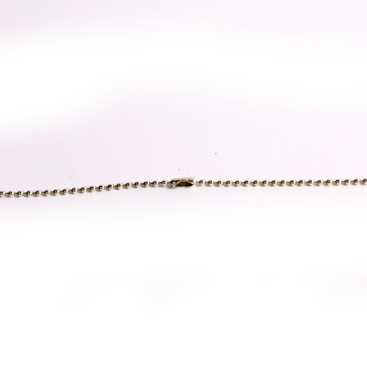 Birdcage Pendant Long Necklace Silver