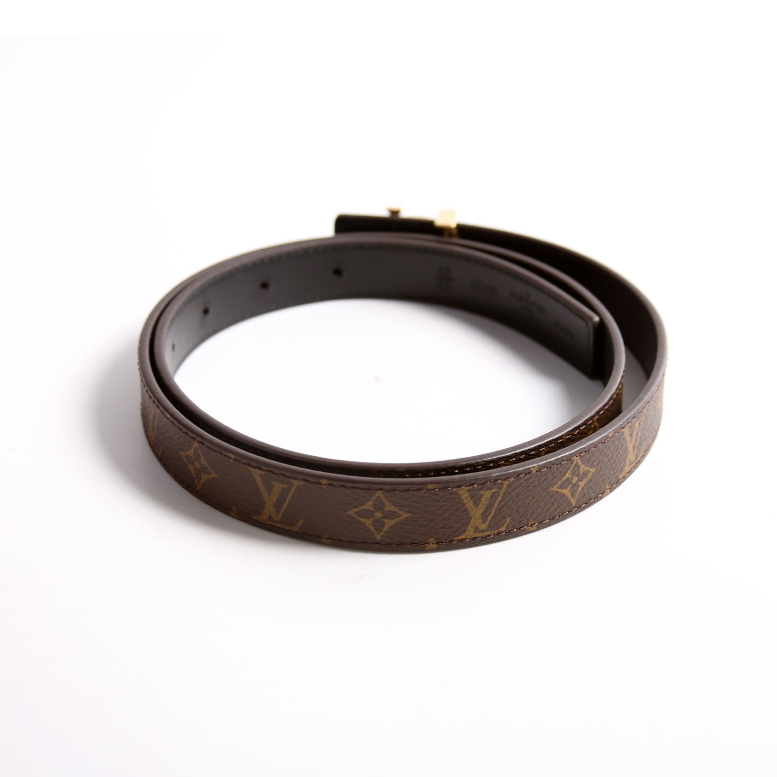 LV Iconic 20MM Reverse Monogram/Leather Size 80/32