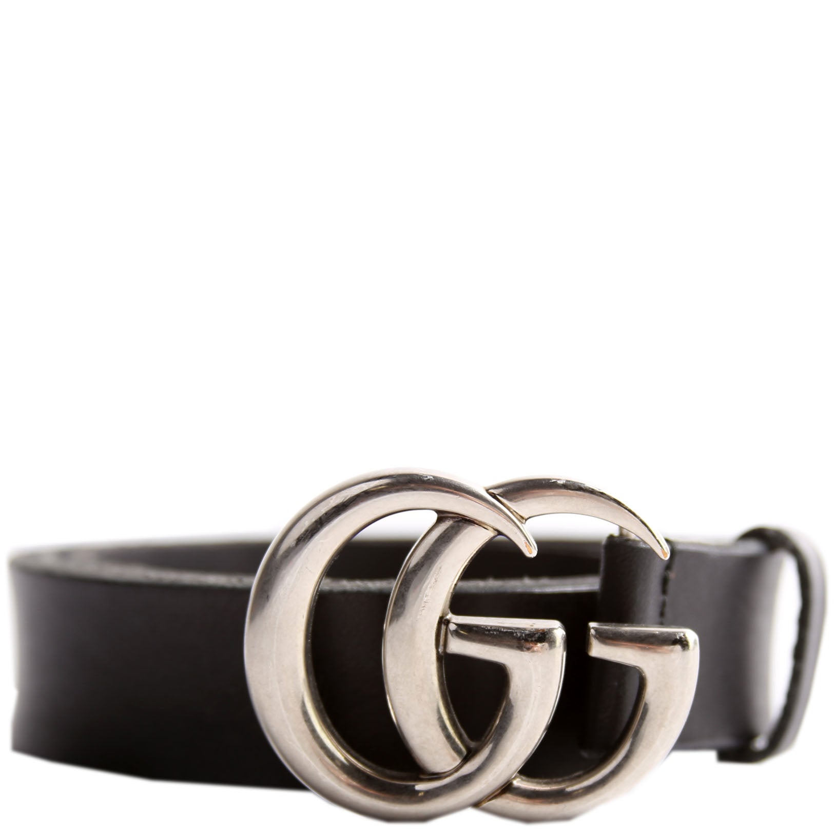 414516 GG Marmont Belt Size 85/34 Black