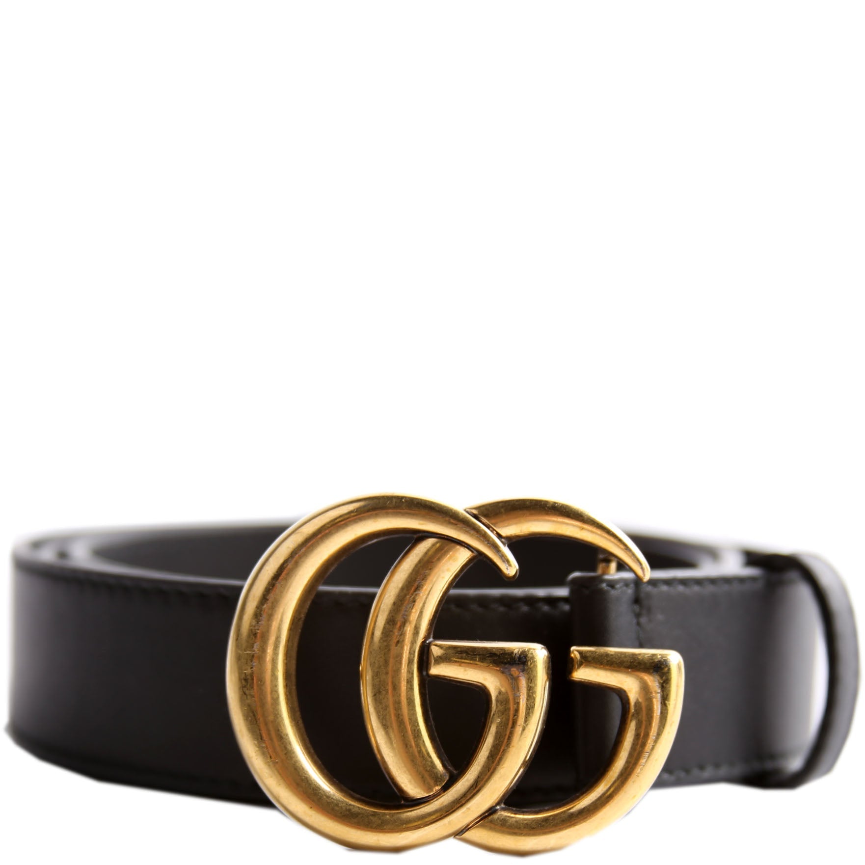 414516 GG Marmont Belt Size 90/36 Black