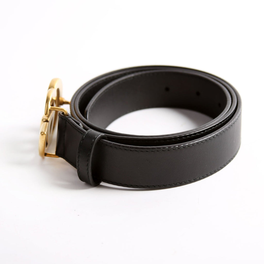 414516 GG Marmont Belt Size 90/36 Black