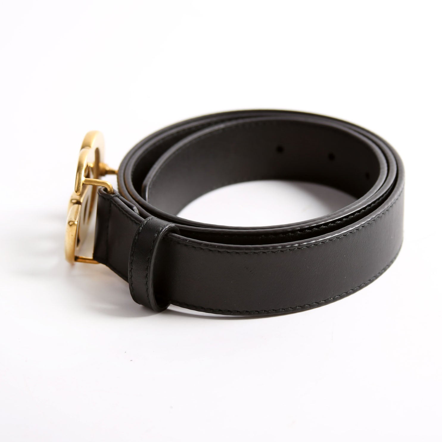 414516 GG Marmont Belt Size 90/36 Black