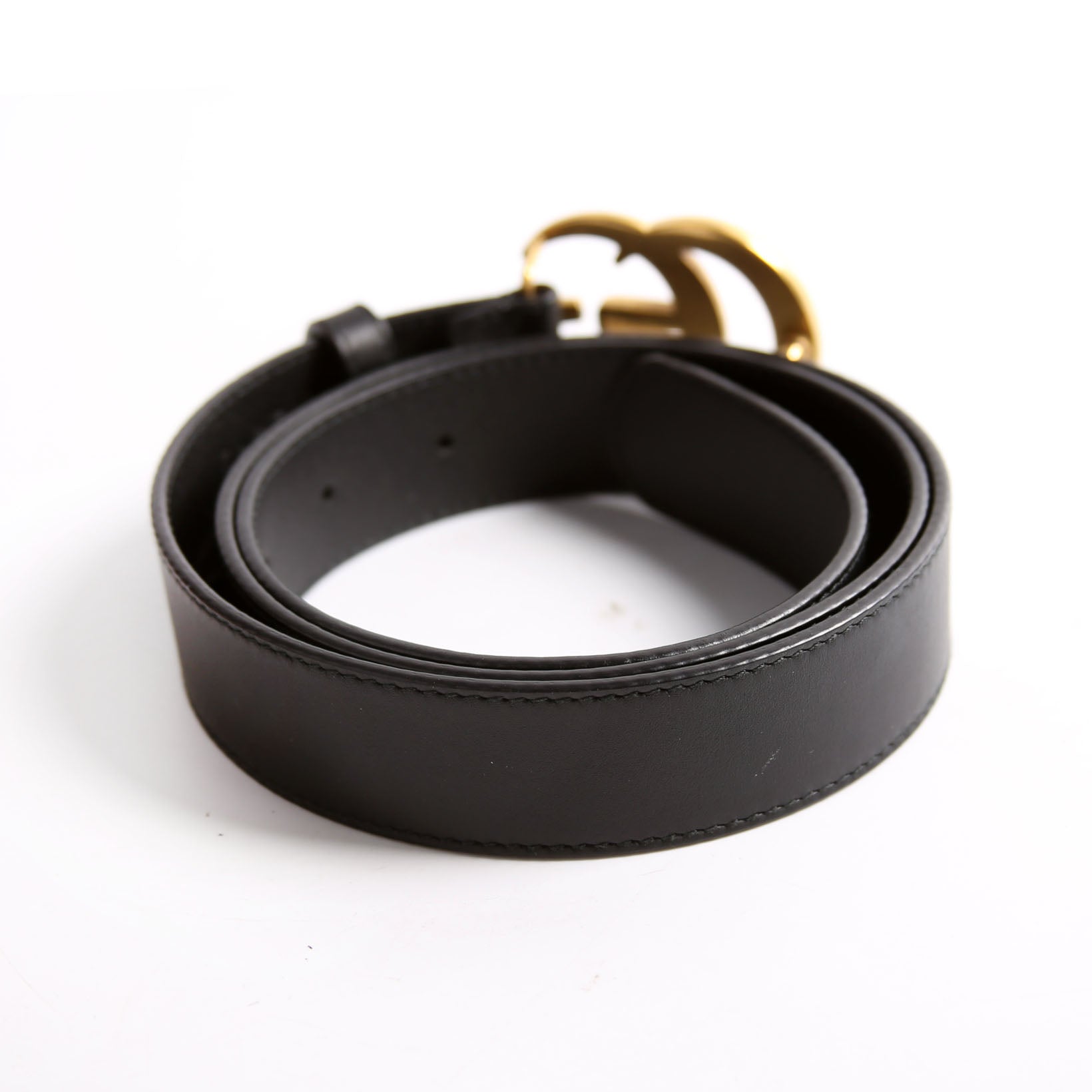 414516 GG Marmont Belt Size 90/36 Black