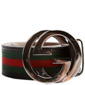 114984 Web Canvas Interlocking G Belt Size 105/40 Black