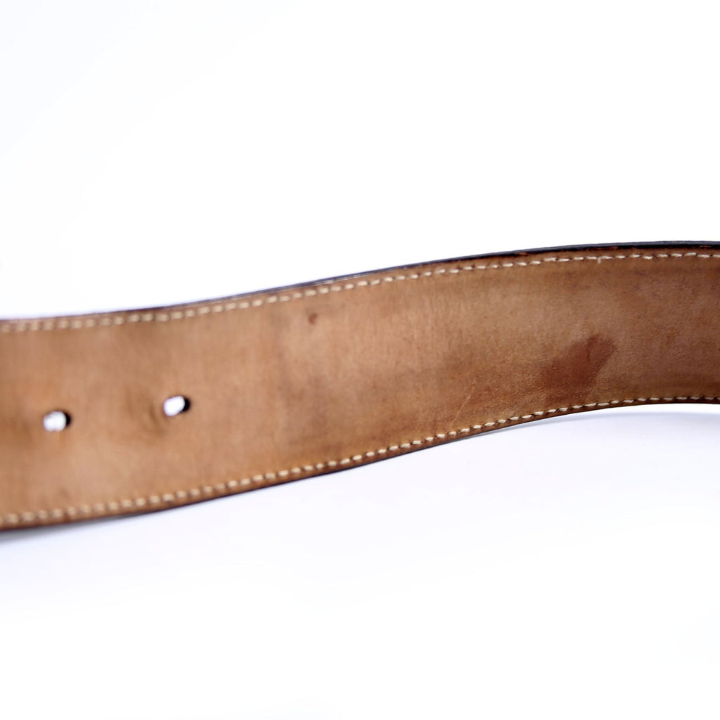 114984 Web Canvas Interlocking G Belt Size 105/40 Black
