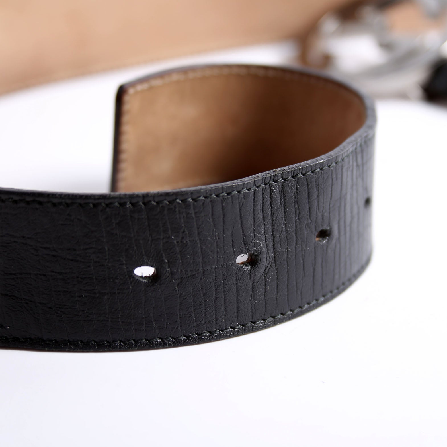114984 Web Canvas Interlocking G Belt Size 105/40 Black