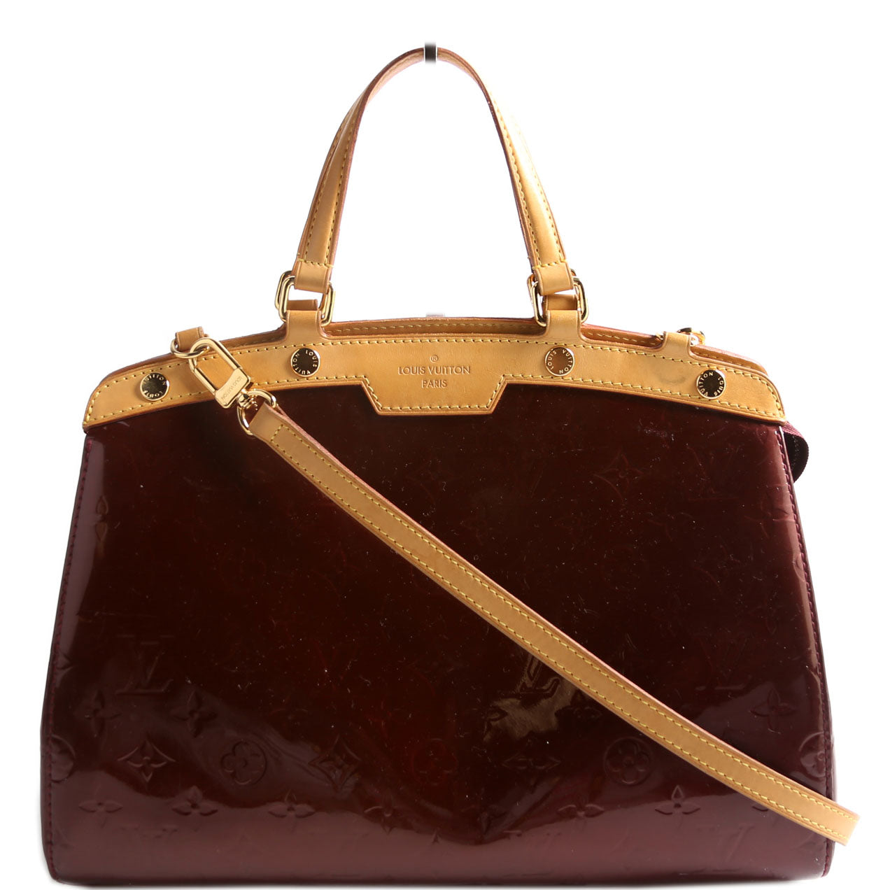 Brea MM Vernis Burgundy