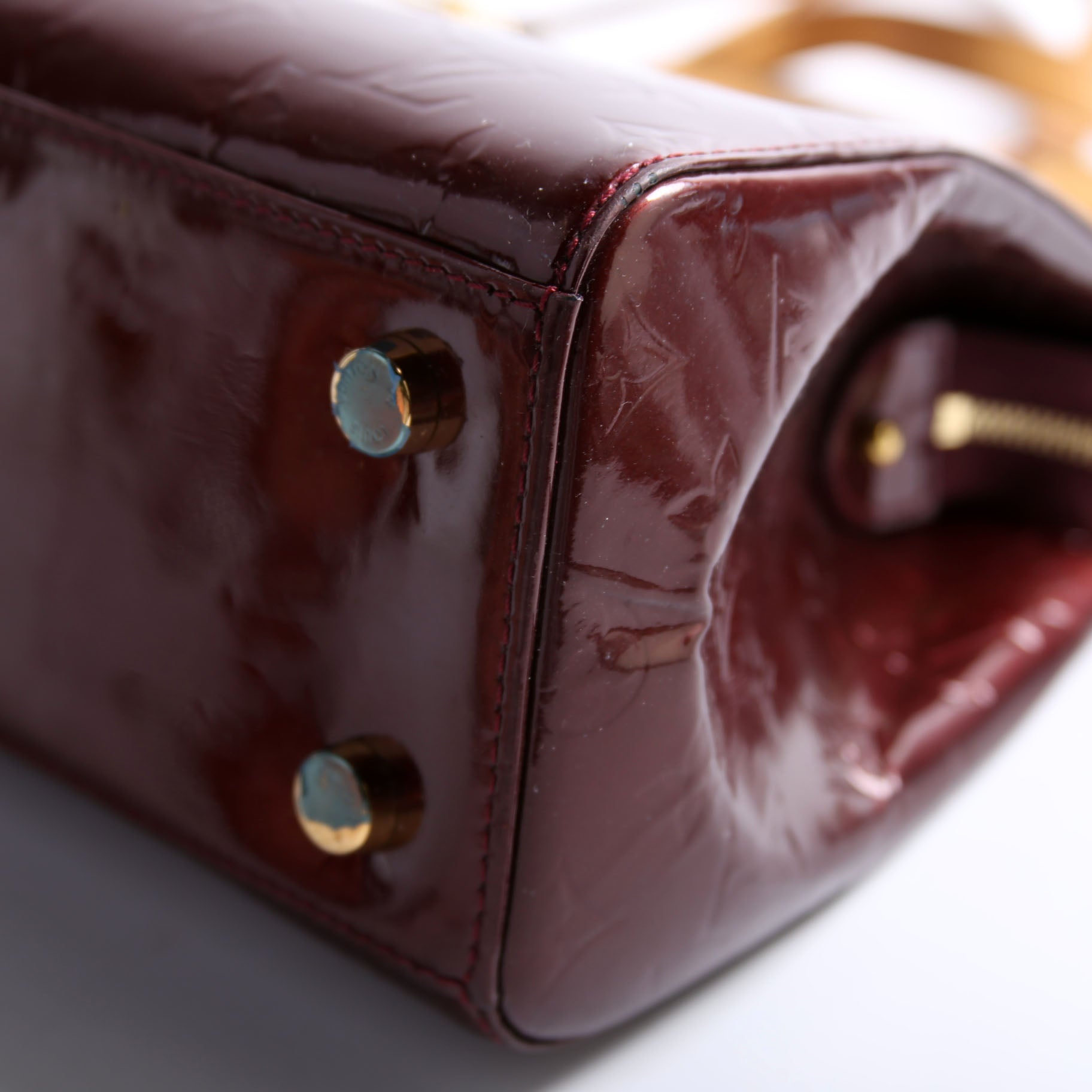 Brea MM Vernis Burgundy