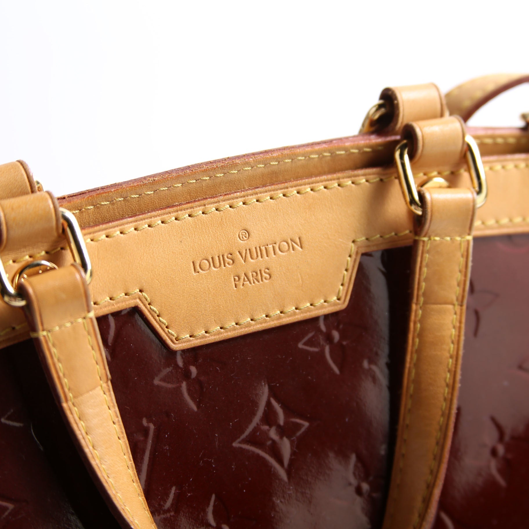 Brea MM Vernis Burgundy