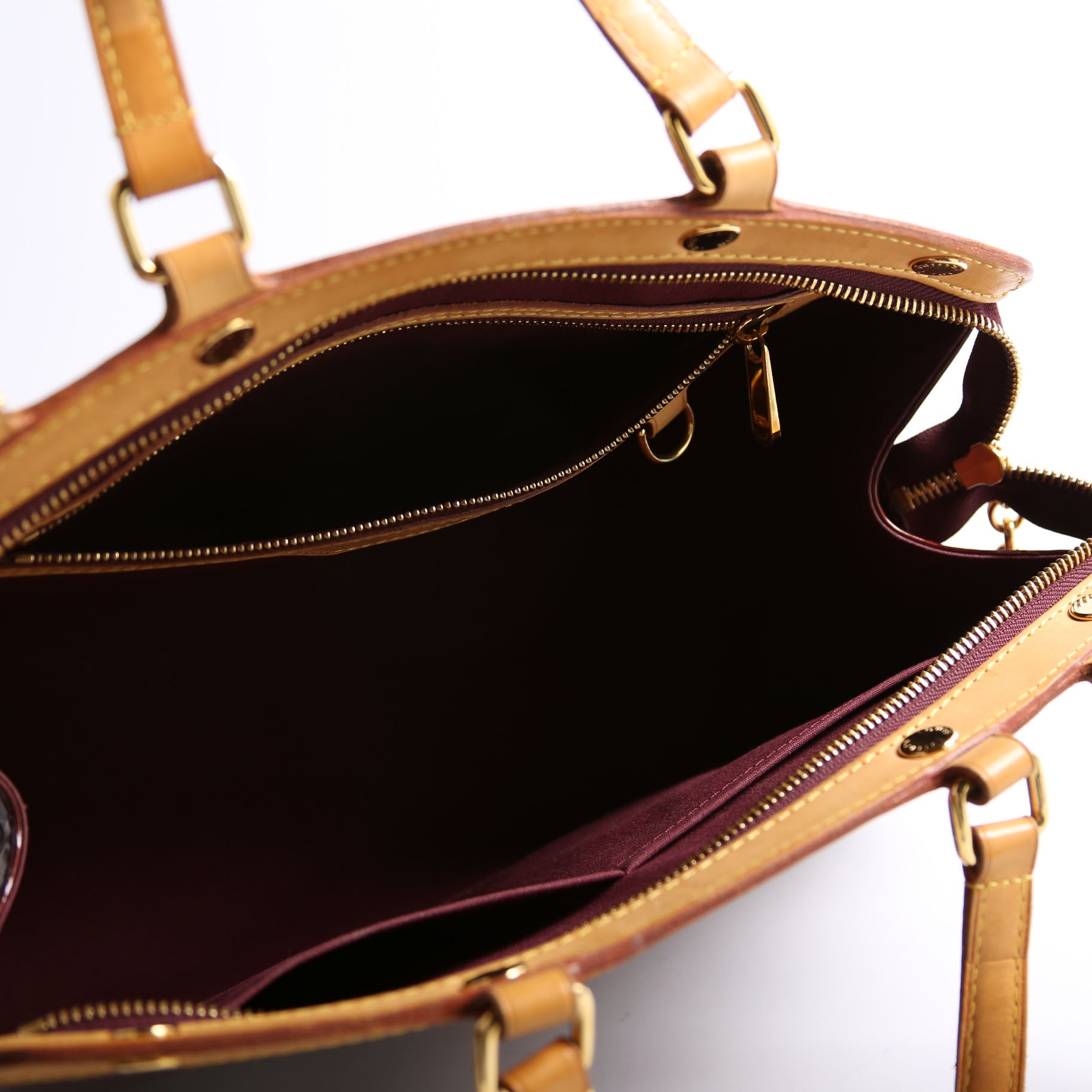 Brea MM Vernis Burgundy