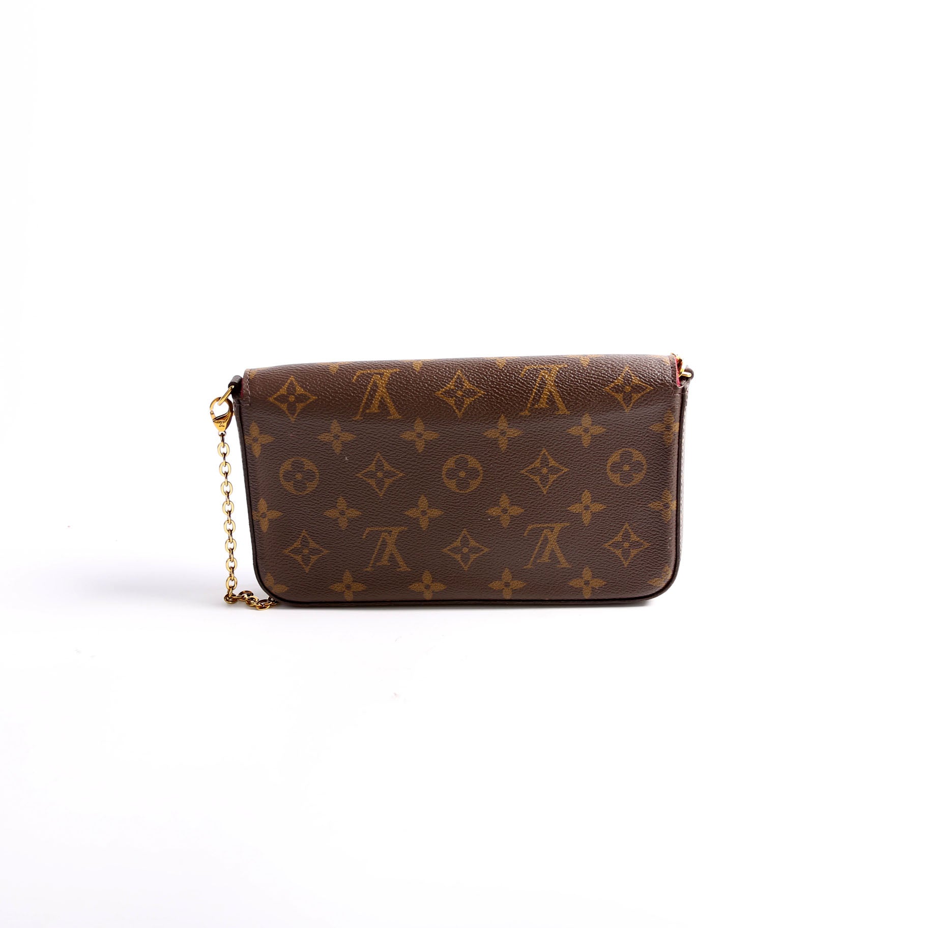 Pochette Felicie Monogram Berry