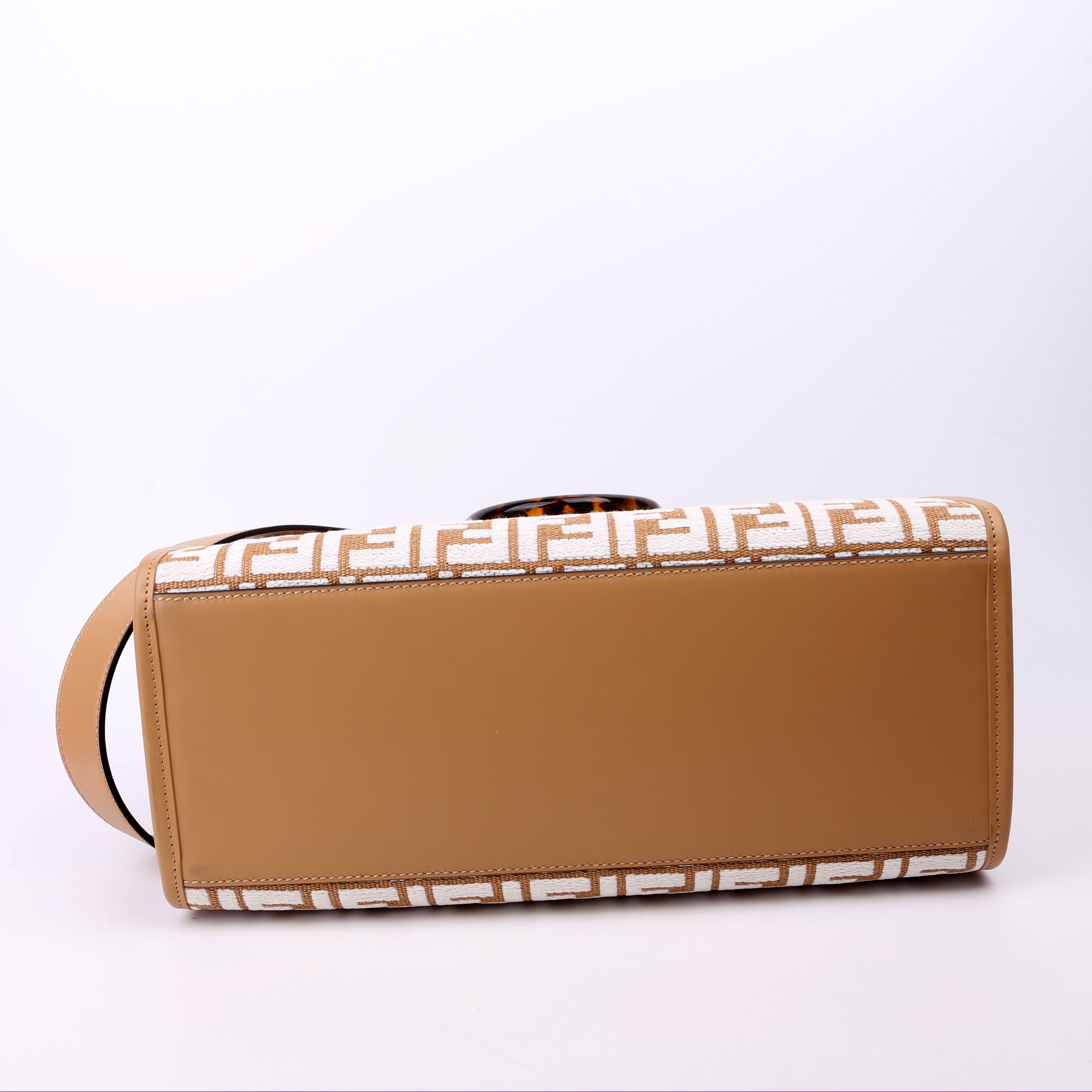 Fendi 8BH386 Sunshine Shopper Medium Raffia