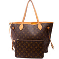 Neverfull With Wallet MM Monogram Yellow
