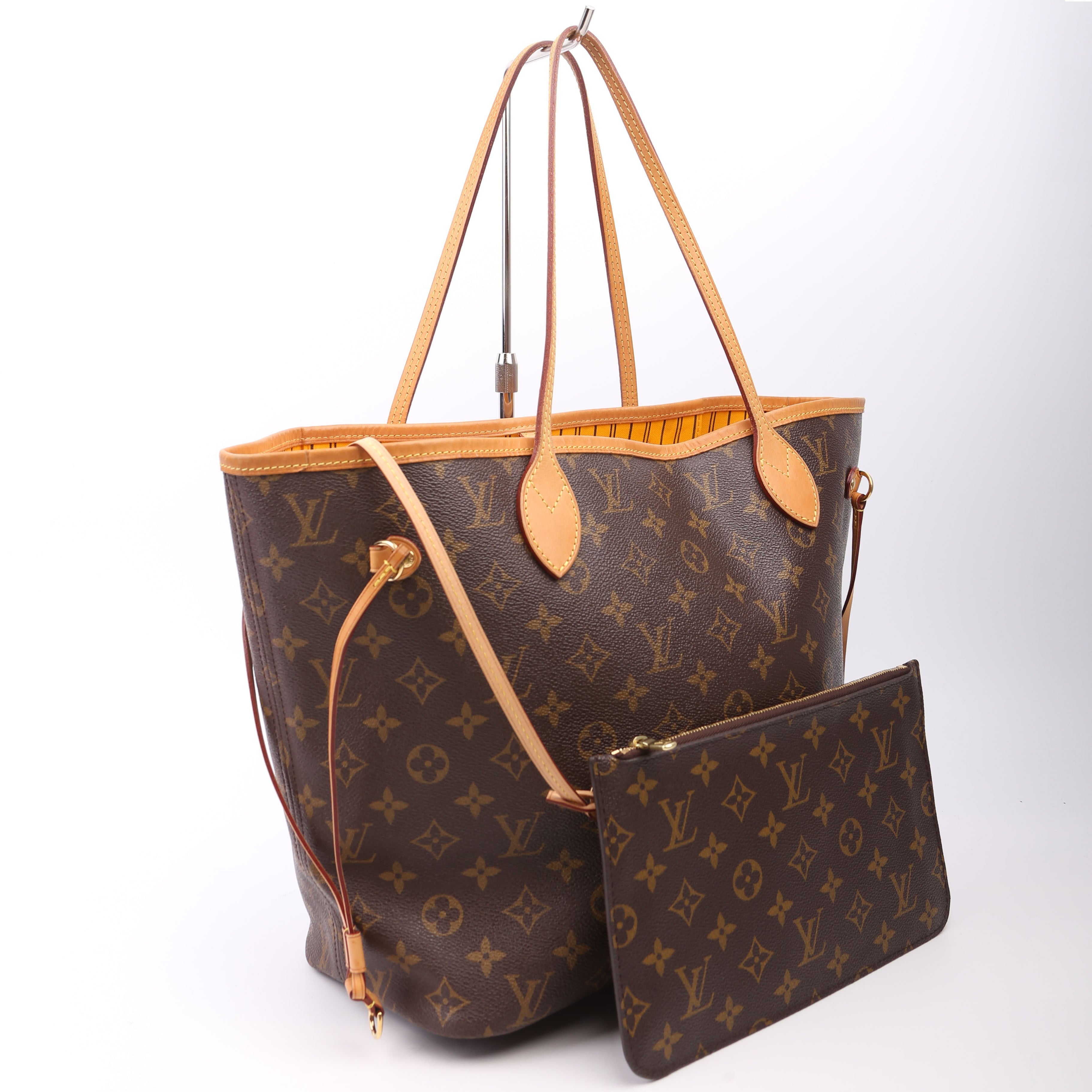 Neverfull With Wallet MM Monogram Yellow
