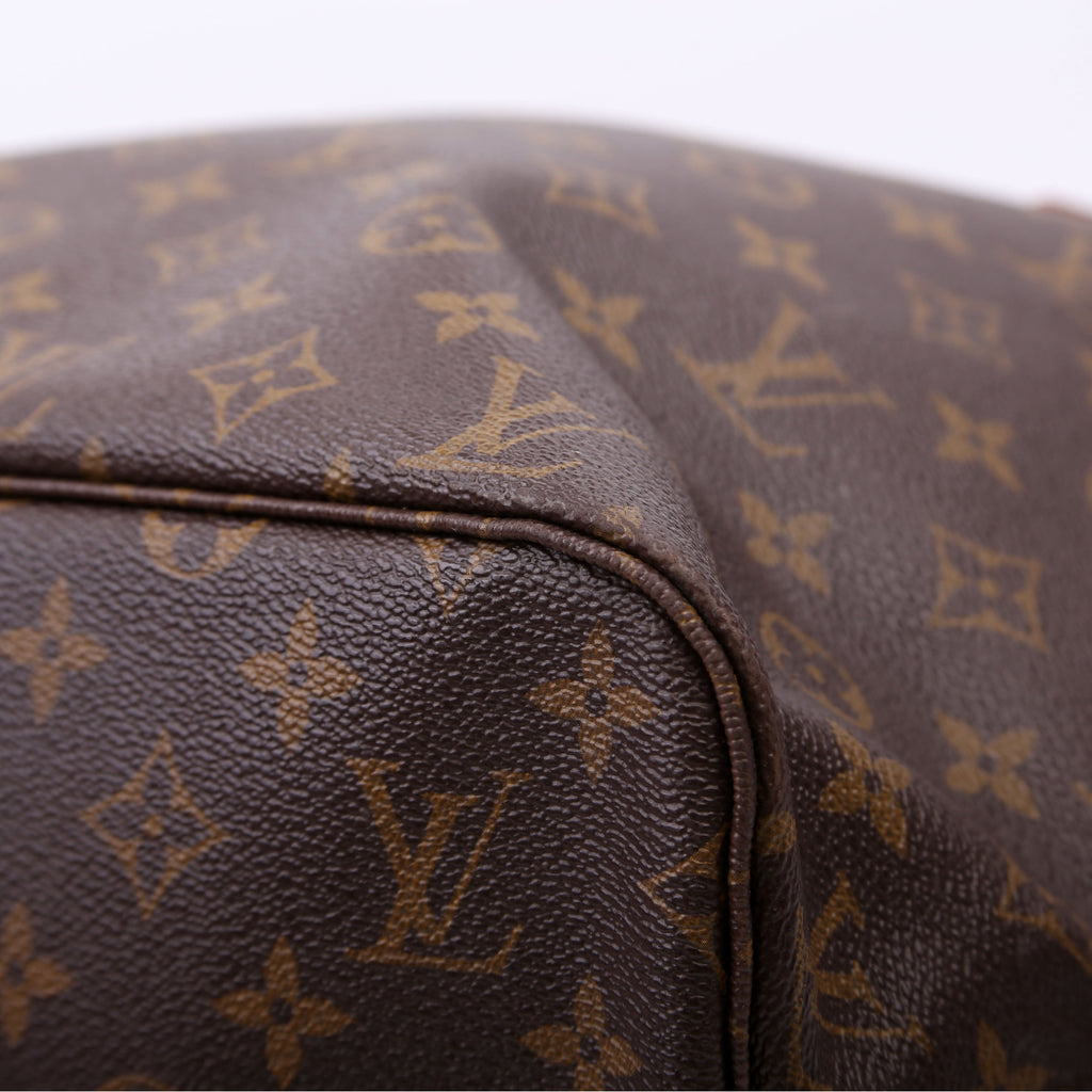 Neverfull With Wallet MM Monogram Yellow