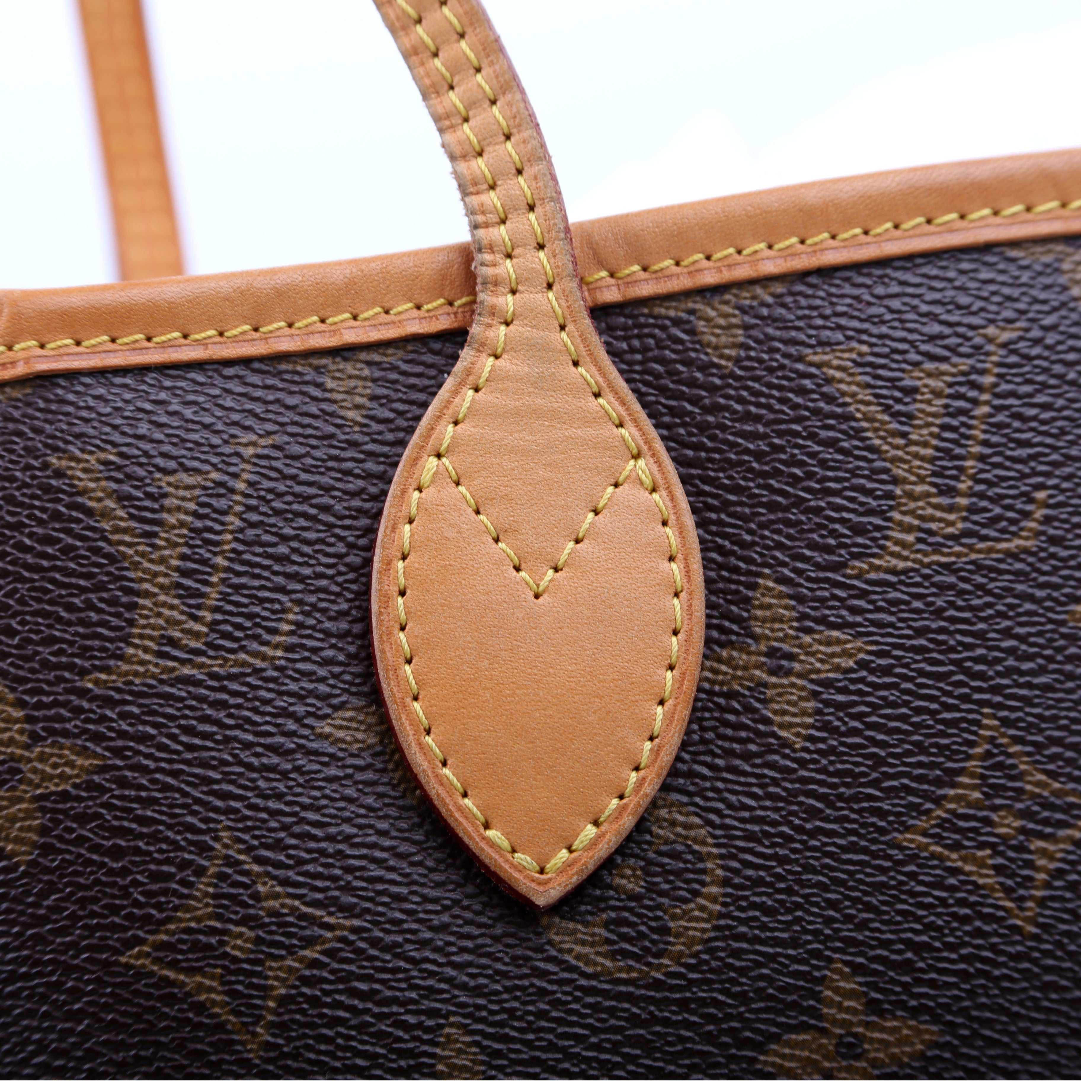 Neverfull With Wallet MM Monogram Yellow