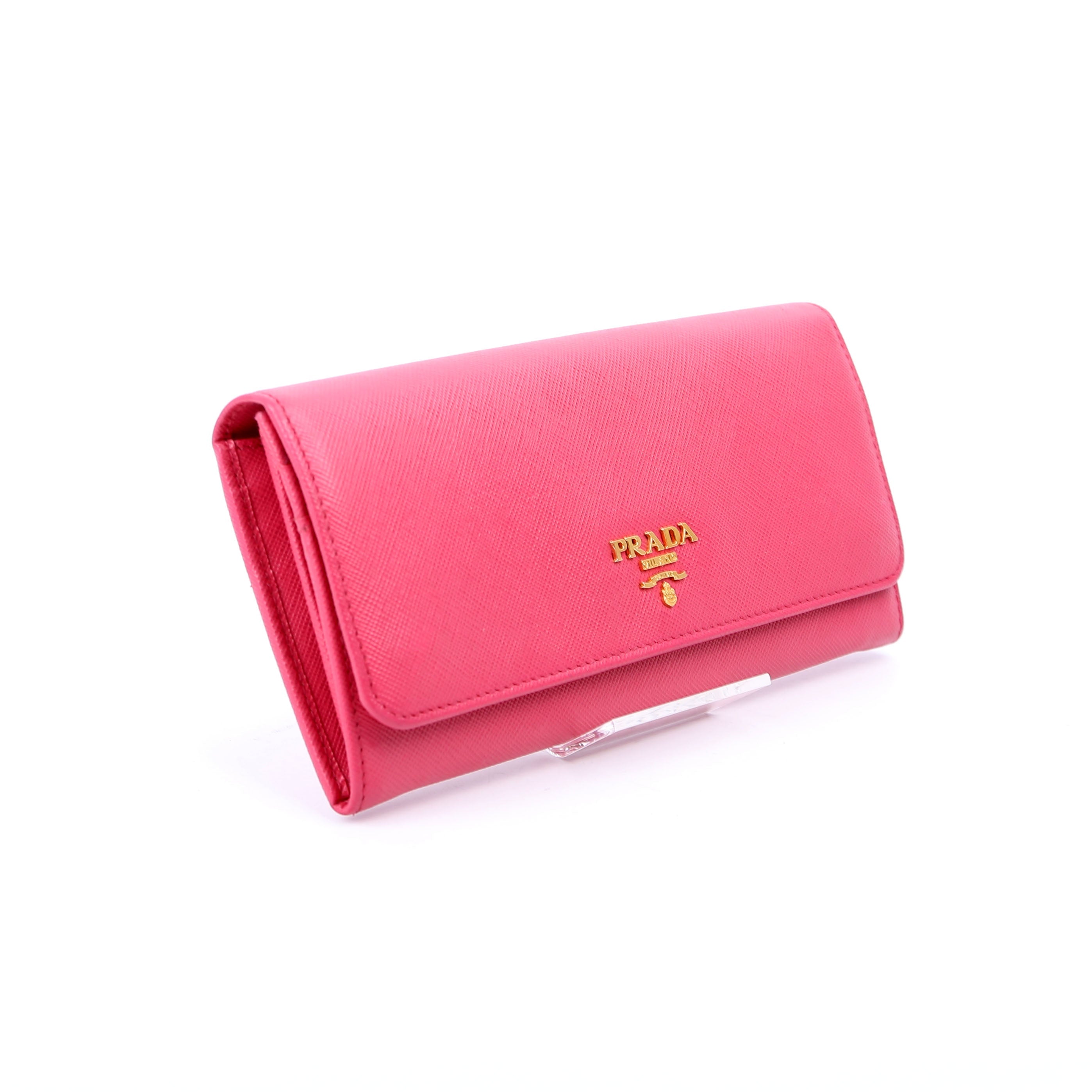 Saffiano Chain Wallet 1MH132 Pink