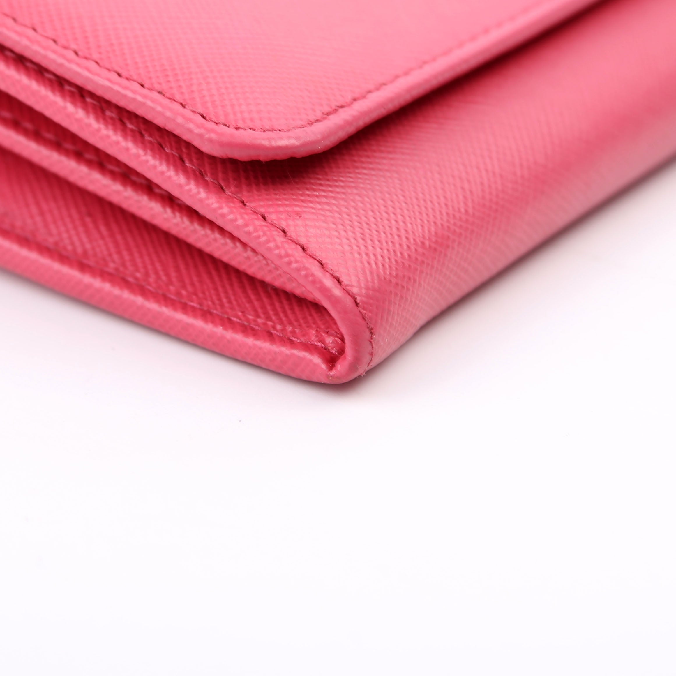 Saffiano Chain Wallet 1MH132 Pink