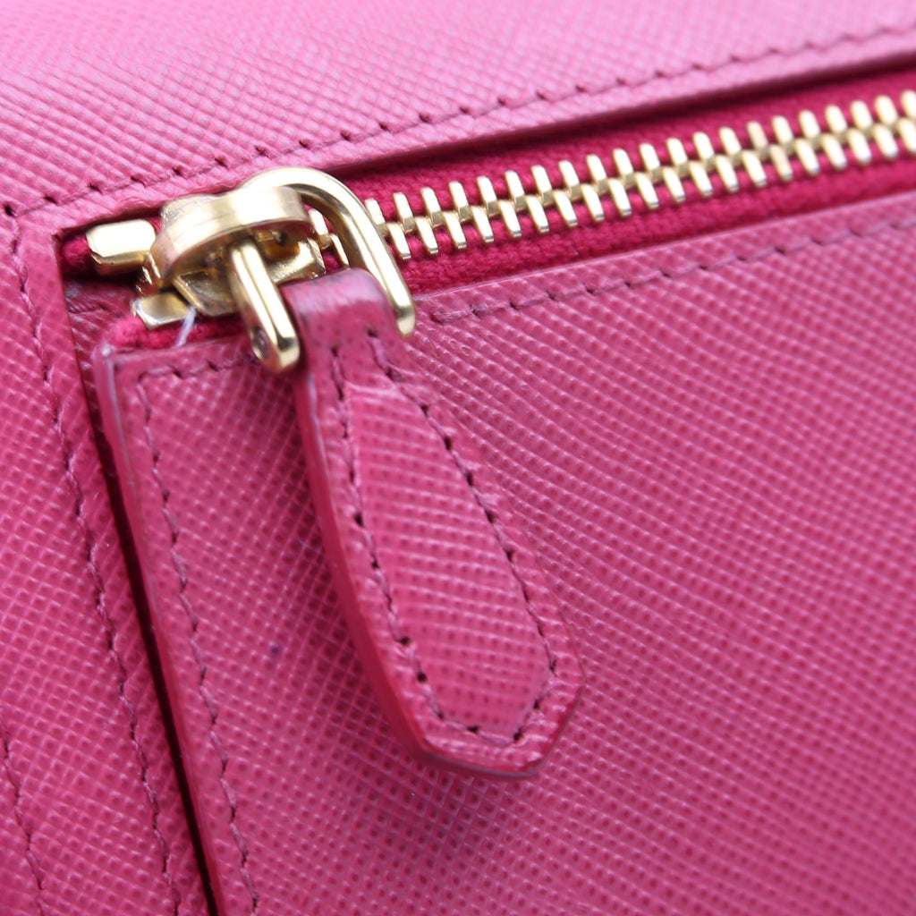 Saffiano Chain Wallet 1MH132 Pink