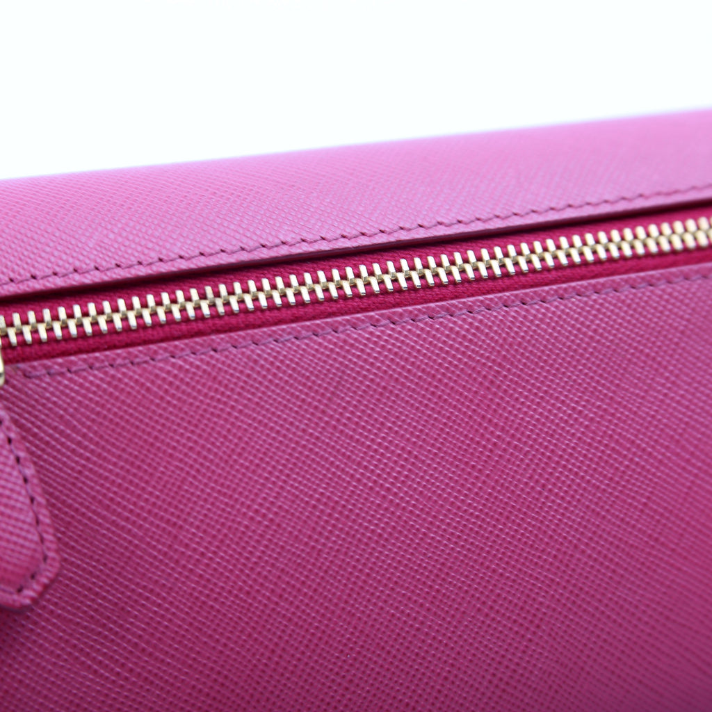 Saffiano Chain Wallet 1MH132 Pink