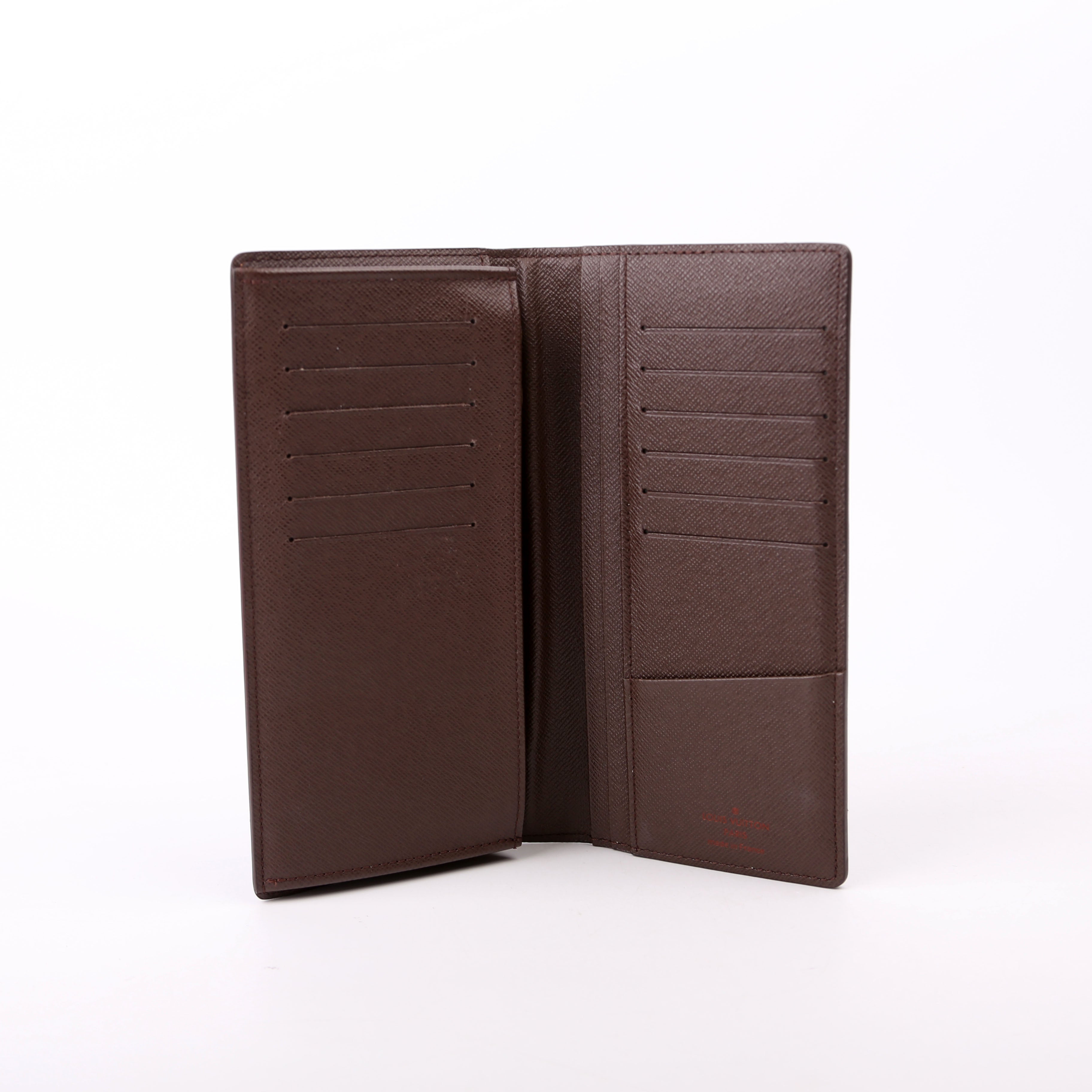 Brazza Wallet Damier Ebene