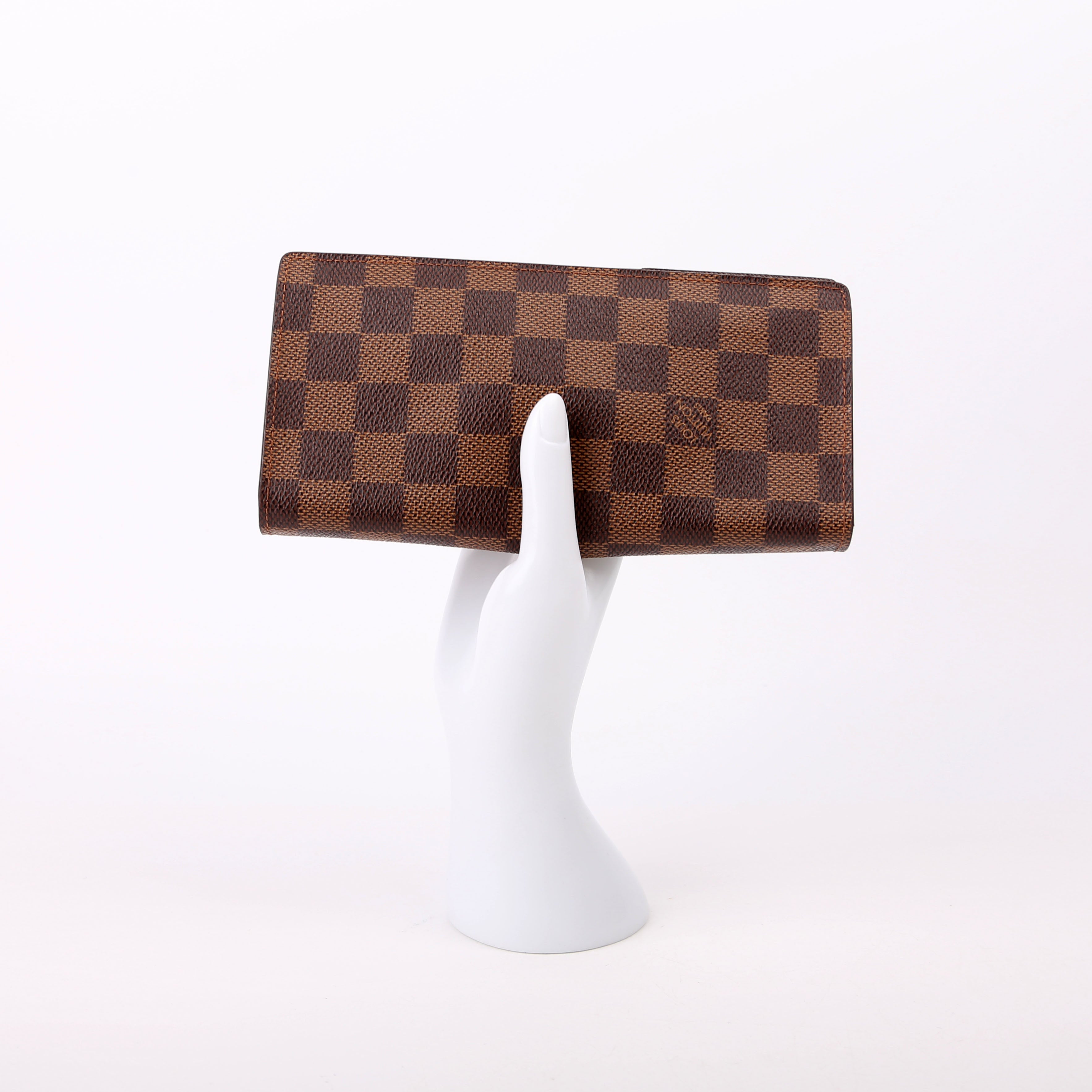 Brazza Wallet Damier Ebene