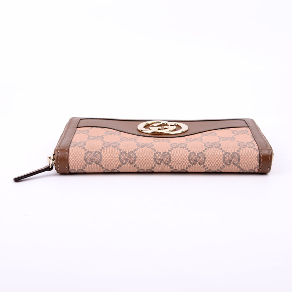 308012 Sukey Canvas Zip Around Wallet