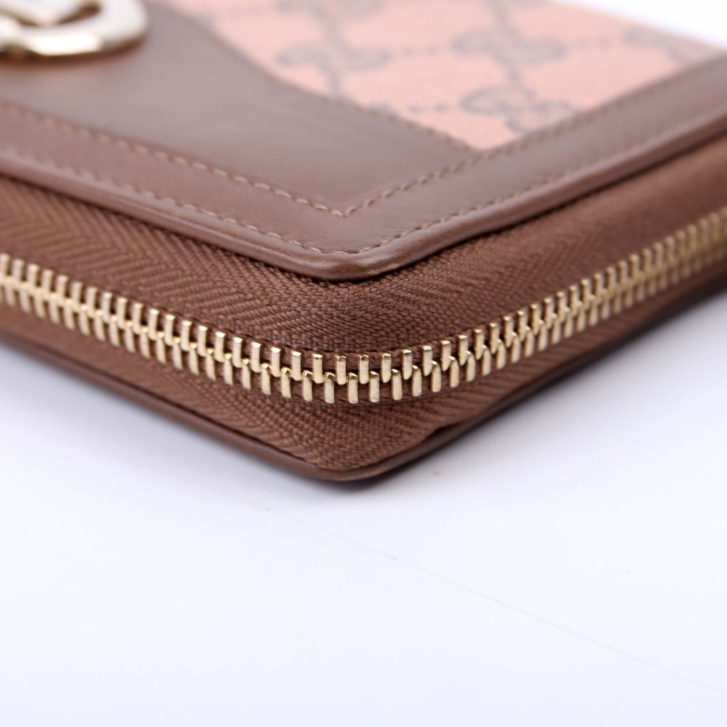 308012 Sukey Canvas Zip Around Wallet