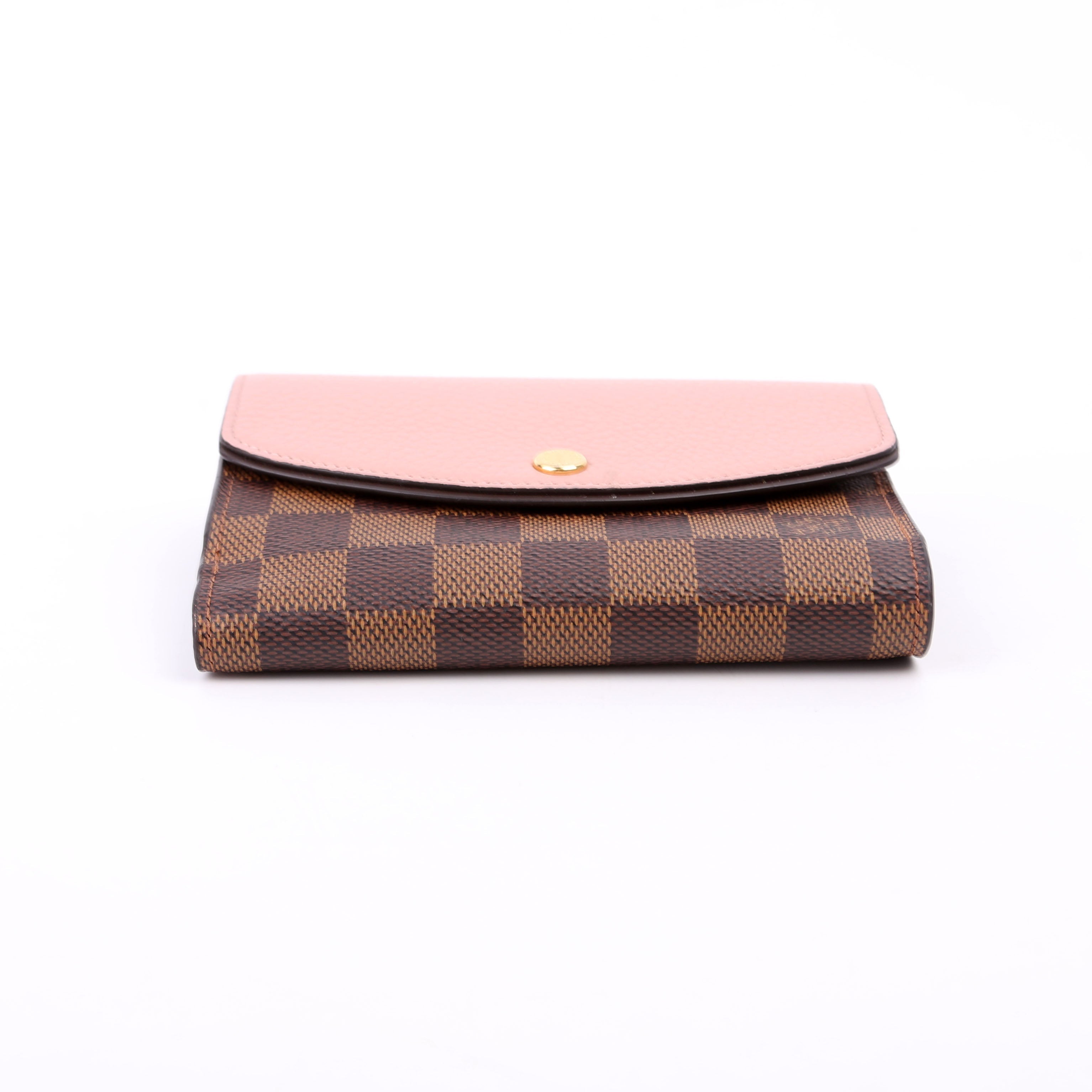 Normandy Compact Wallet Damier Ebene Pink