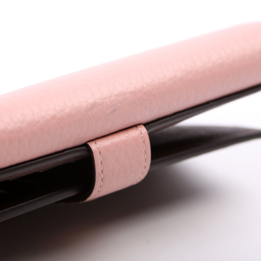 Normandy Compact Wallet Damier Ebene Pink