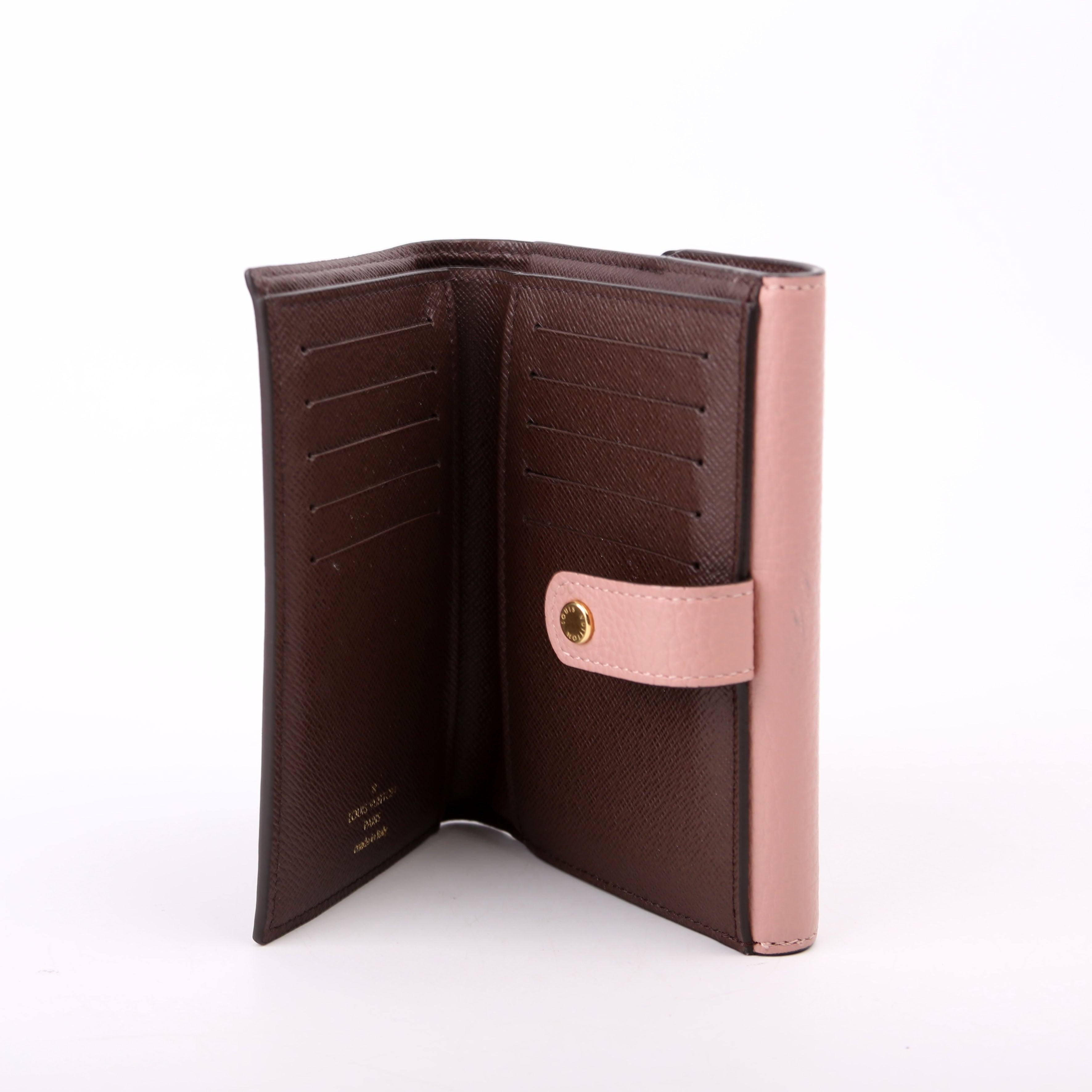 Normandy Compact Wallet Damier Ebene Pink